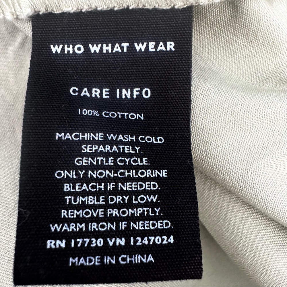 Who What Wear Sage Green Mini Dress Size XL - Picture 10 of 11